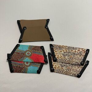 Onesole  Interchangeable  Tops Turquoise Red Sparkly Crystals Size L Reg 8 9 10